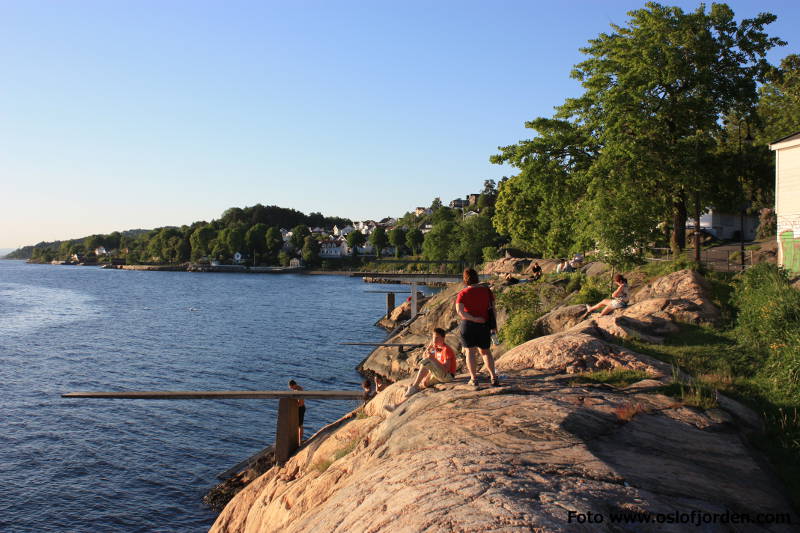 Stupebrett i Badeparken Drøbak