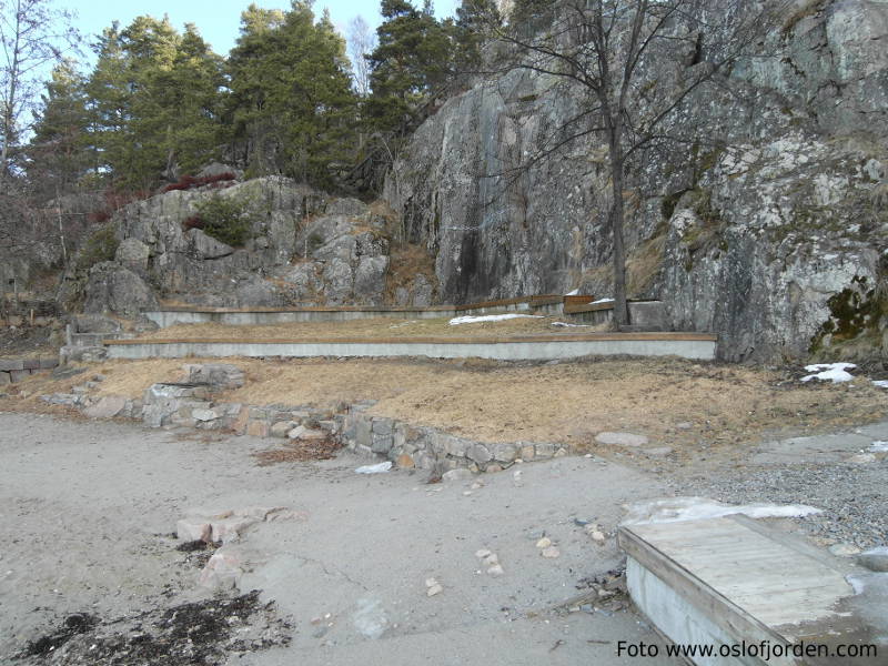 Fjellstrand badeplass Nesodden badestrand