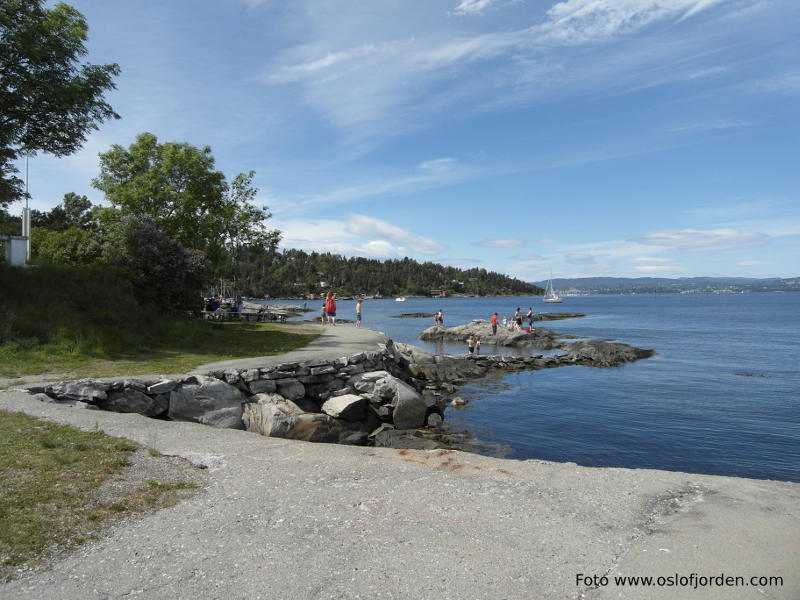 Hellviktangen badeplass Nesodden