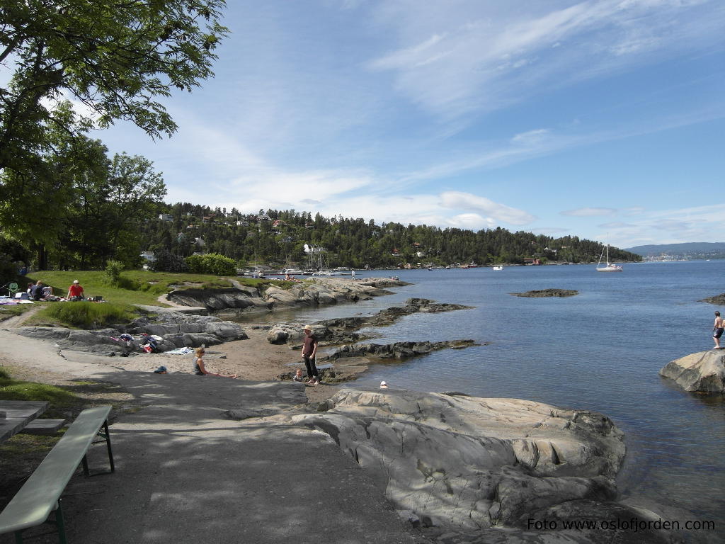 Hellviktangen badeplass Nesodden