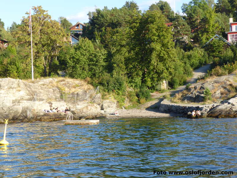 Hornstranda badeplass Nesodden