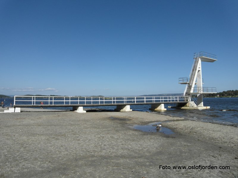 Stupetårn på Hvalstrand Bad