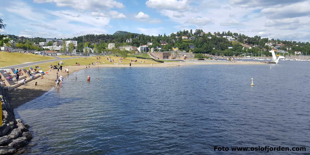 Kadettangen badeplass Sandvika