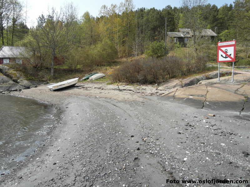 Kirkevika badeplass Nesodden Bunnefjorden