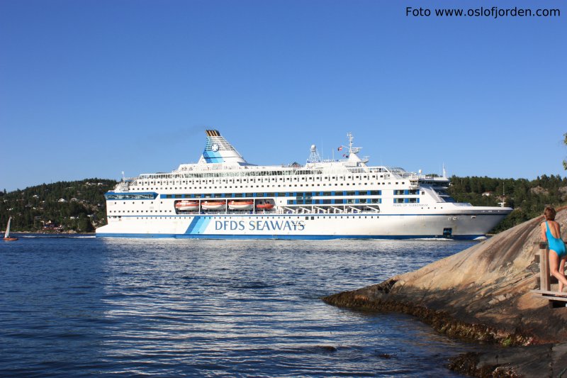 DFDS Seaways ved Nordre Kaholmen