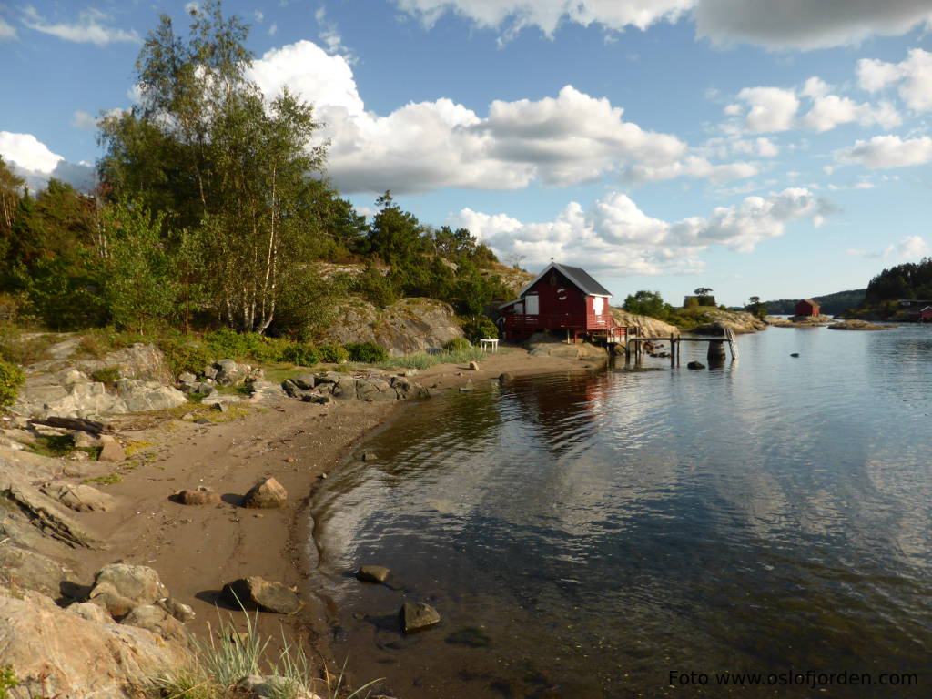 Nordre Sauholmen Vestby Son badeplass uthavn