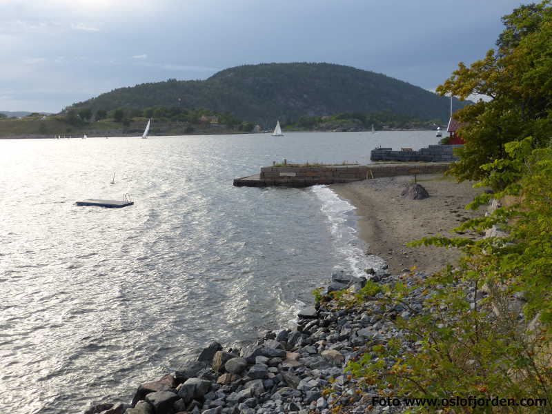 Nordstranda badeplass Frogn Drøbak