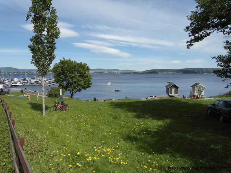 Oksval Brygge badeplass Nesodden