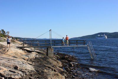 Badestige Torkilstranda