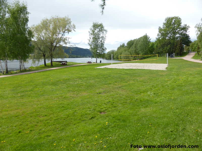 Å ssiden elvepark badeplass sandstrand, Drammen