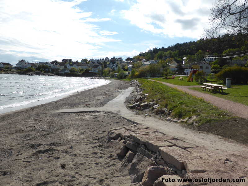 Apotekerstranda badeplass Tofte Hurum