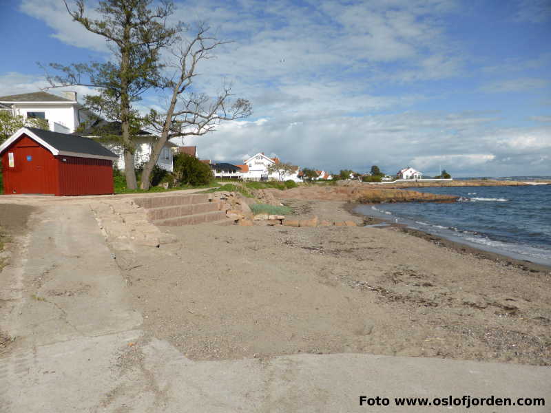 Apotekerstranda badeplass Tofte Hurum