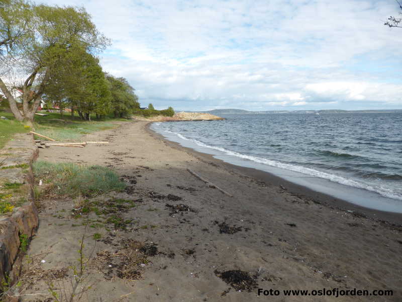 Bakkestranda badeplass Tofte Hurum