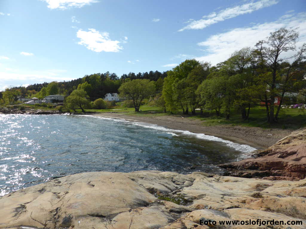 Bakkestranda badeplass Tofte Hurum