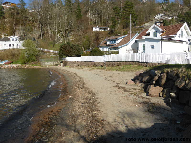 Bugtestranda badeplass Holmsbu Hurum