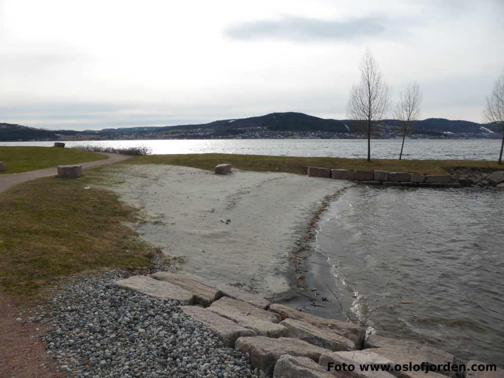 Engersand Havn badeplass Lier Drammensfjorden