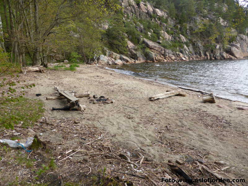 Fagervik badeplass Helgåsen Hyggen turvei