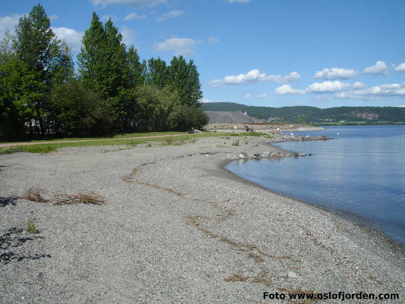 Fjordparken badeplass Drammen strand