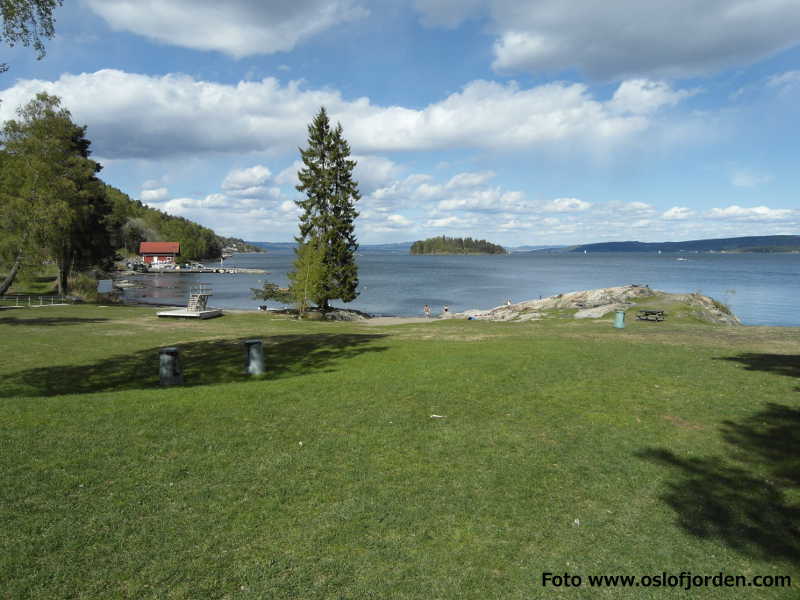 Høvikvollen badeplass Røyken