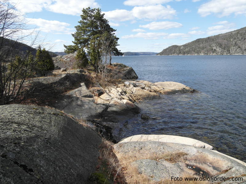 Kinnartangen badeplass Sandspollen Hurum