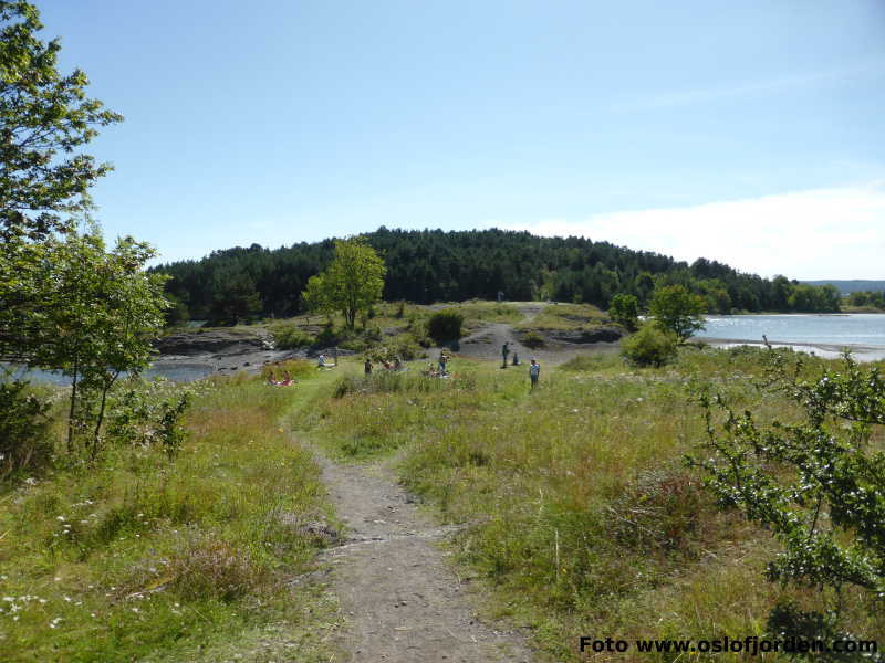 Gressholmen badeplass Oslo