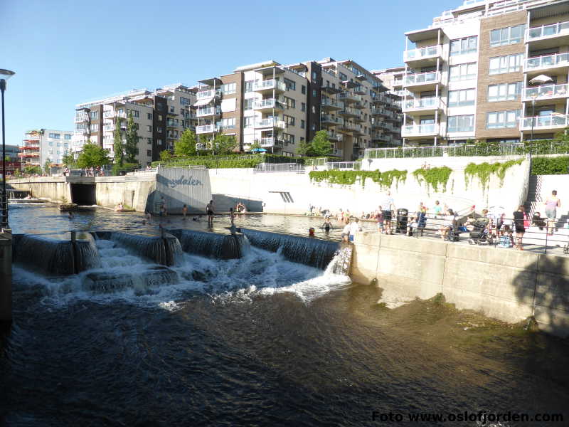 Nydalen badeplass Akerelva