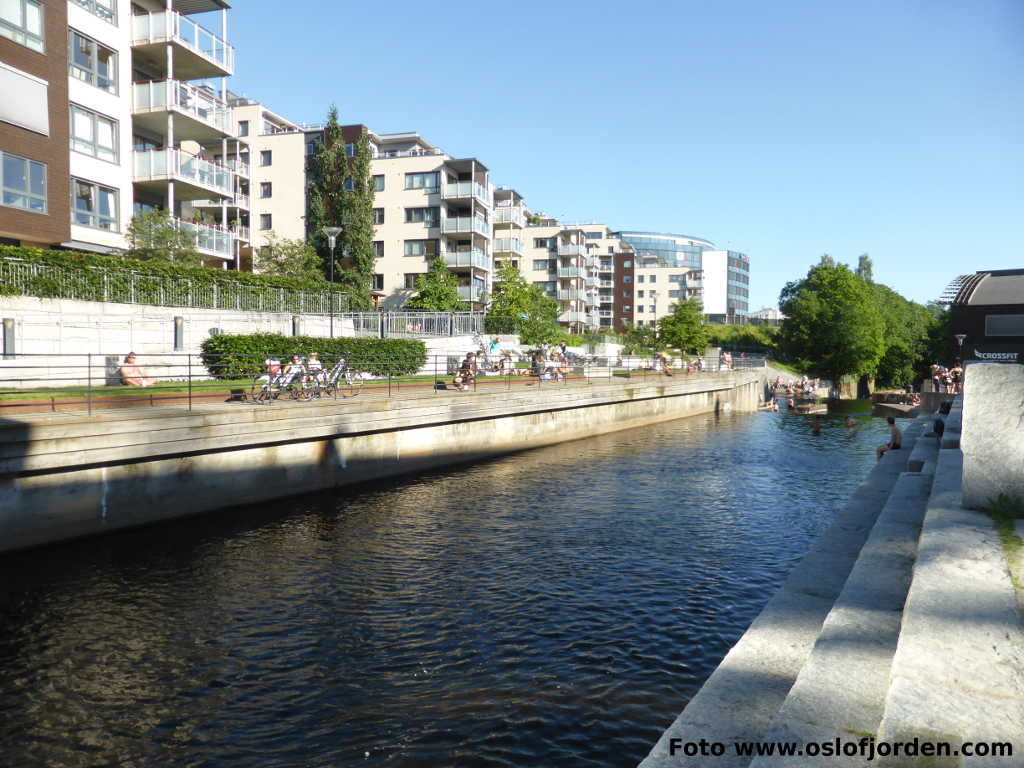 Nydalsdammen badeplass Akerselva