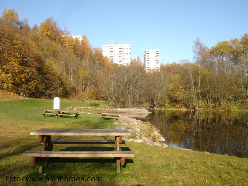 Nydalsdammen badeplass Akerselva