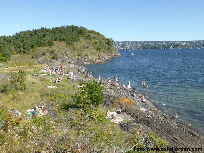 Rambergøya badeplass Oslo Gressholmen