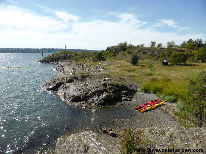 Rambergøya badeplass Oslo Gressholmen