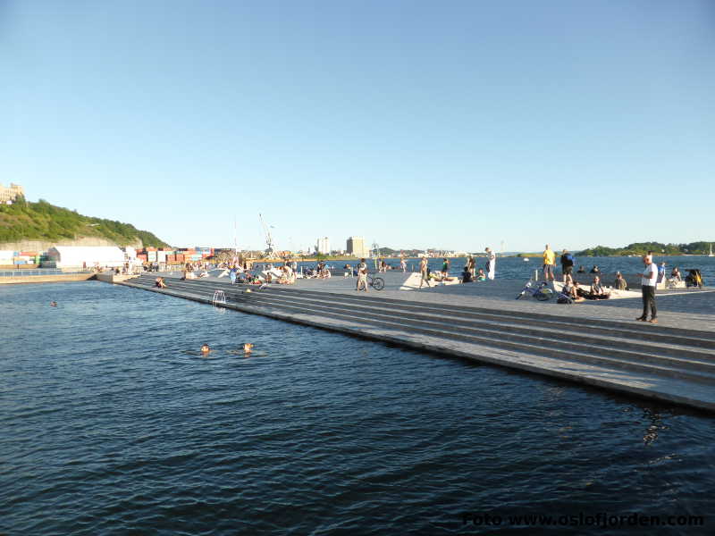 Sørenga sjøbad badeplass Oslo