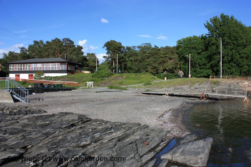 Solvik Kafe på stranda