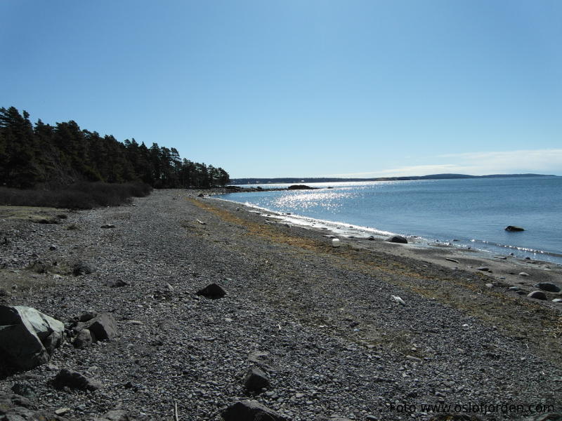 Bredebukt badeplass Jeløy Moss