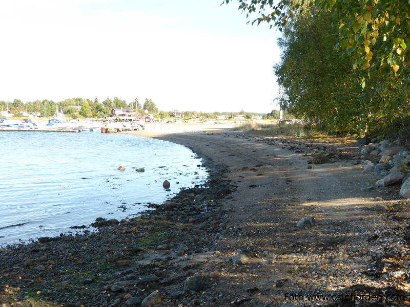 Fristranda badeplass Badestrand Oven Råde