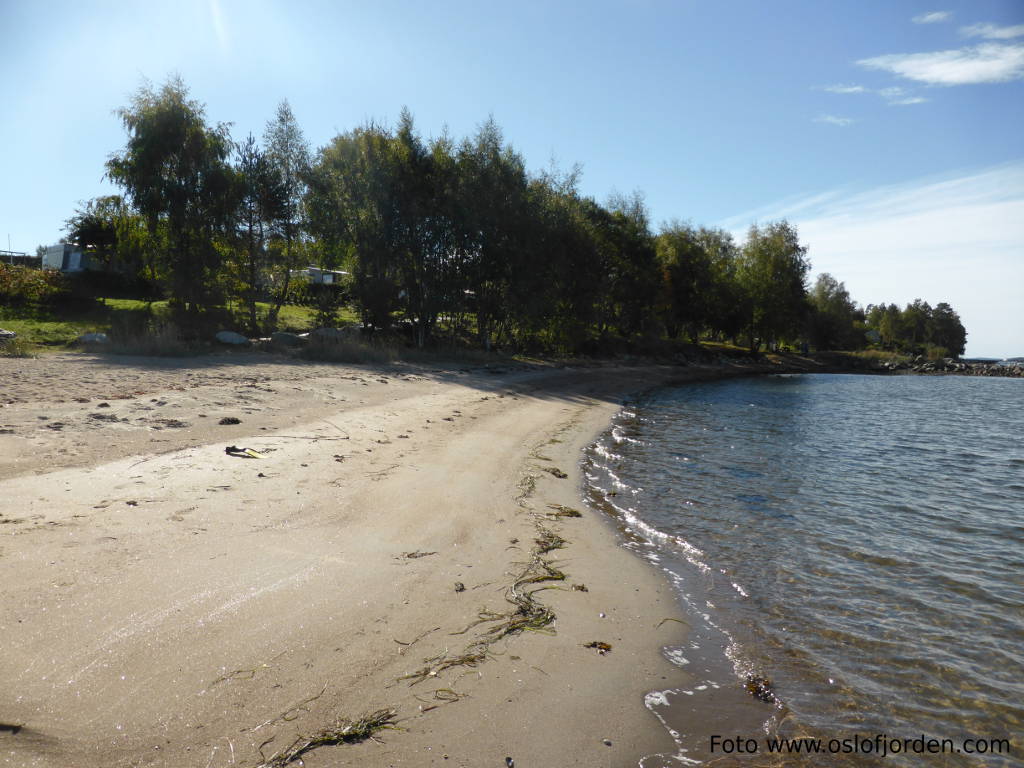 Fristranda badeplass badestrand Oven Råde