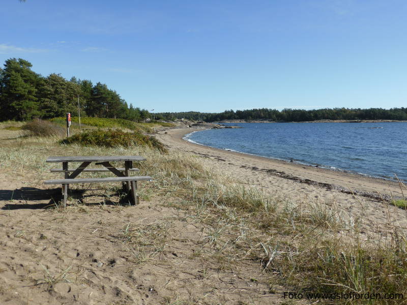 Husebystranda badeplass badestrand Oven Råde