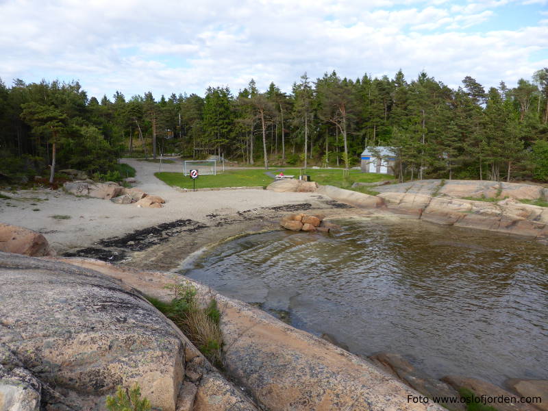 Hvitsand badeplass  Kålvika Sarpsborg