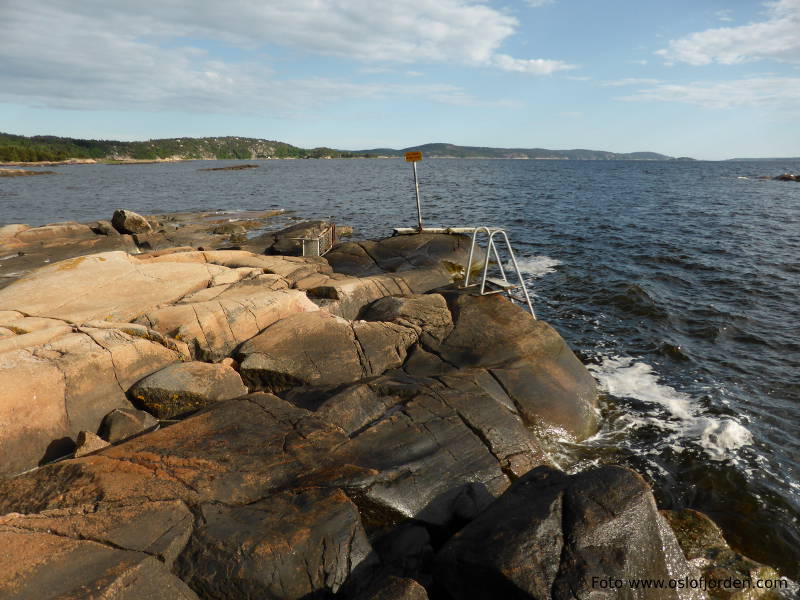 Kålviksholmene badeplass Sarpsborg