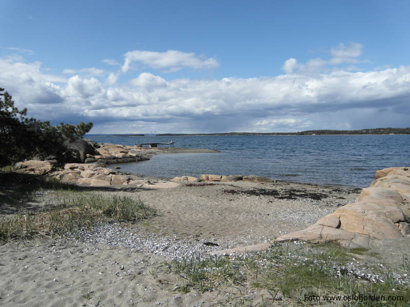 Rubingen badeplass badestrand Råde