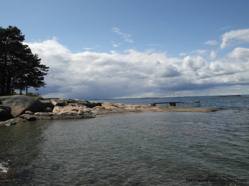 Rubingen badeplass badestrand Råde