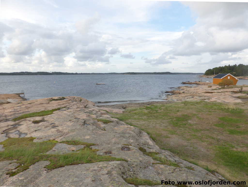 Saltholmen badeplass Råde Saltnes