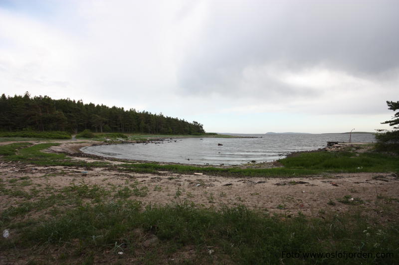 Søndre Nesbukt badeplass Larkollen Rygge