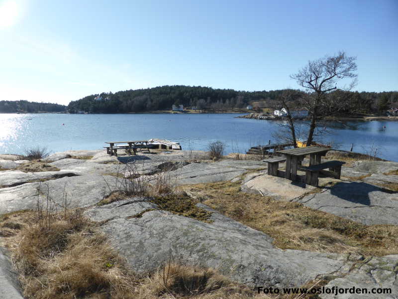 Theastranda badeplass Fredrikstad Hankøsundet