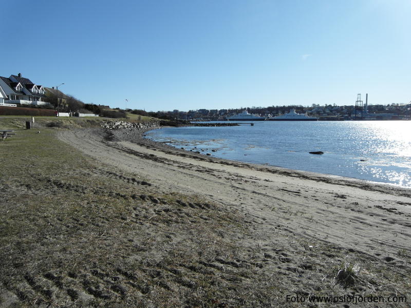 Vårlistranda badeplass Jeløy Moss