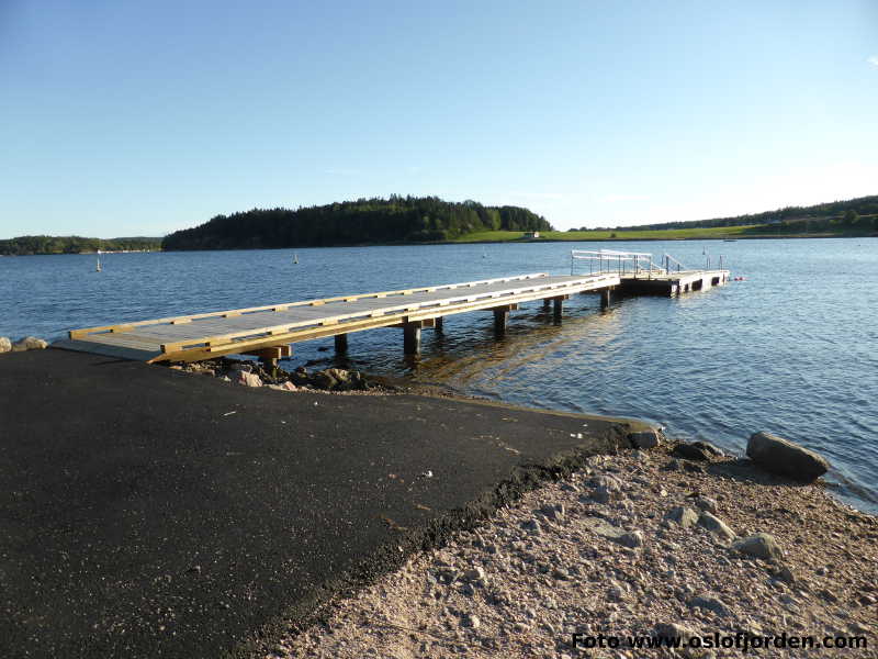 Vispen badeplass Fredrikstad Hunnebunn