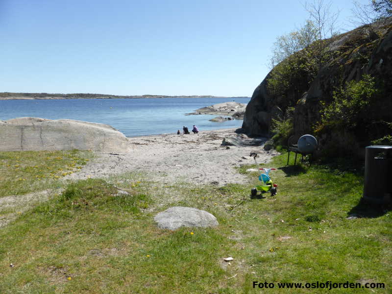 Anvikstranda badeplass Larvik