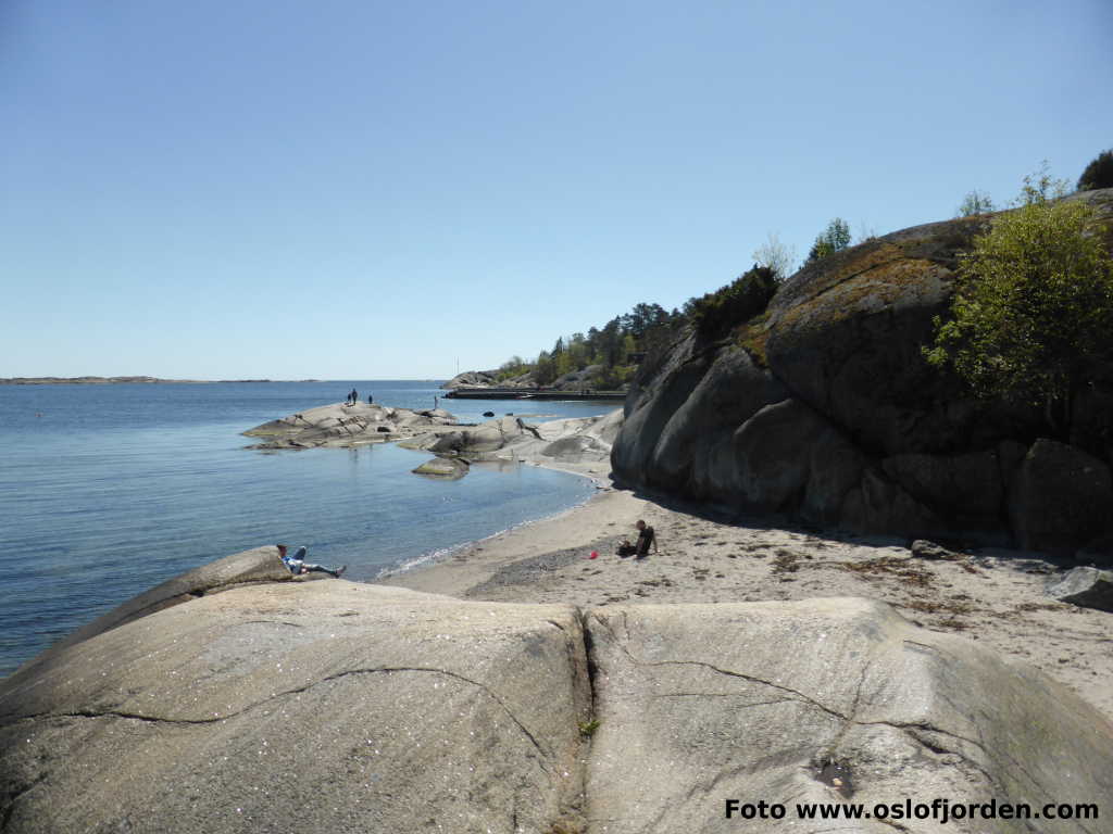 Anvikstranda badeplass Larvik