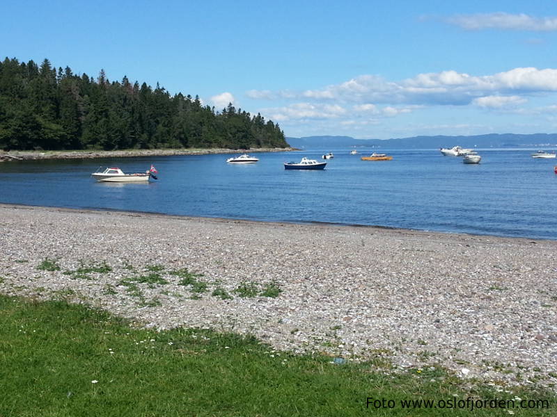 Bastøya Bastøybukta badeplass Horten