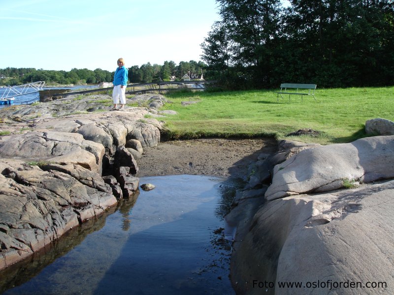 Grimestad badeplass sandstrand