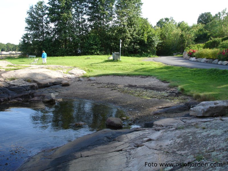 Grimestad badeplass sandstrand